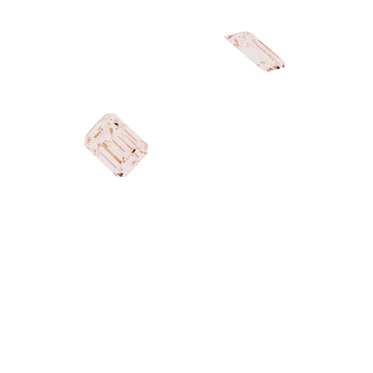 Bezel-Set Three-Stone Engagement Ring