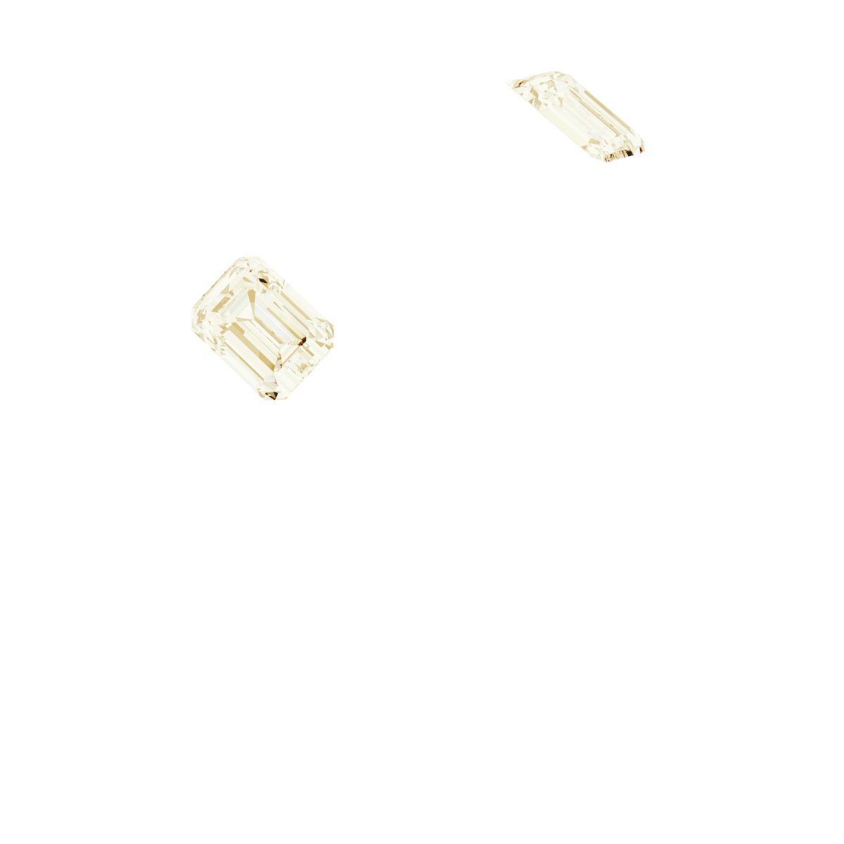 Bezel-Set Three-Stone Engagement Ring