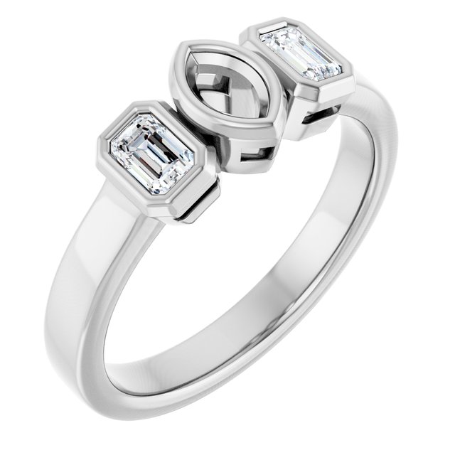 14k White Gold