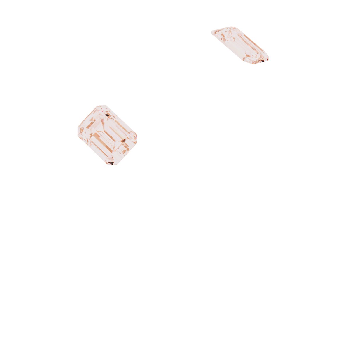 Bezel-Set Three-Stone Engagement Ring