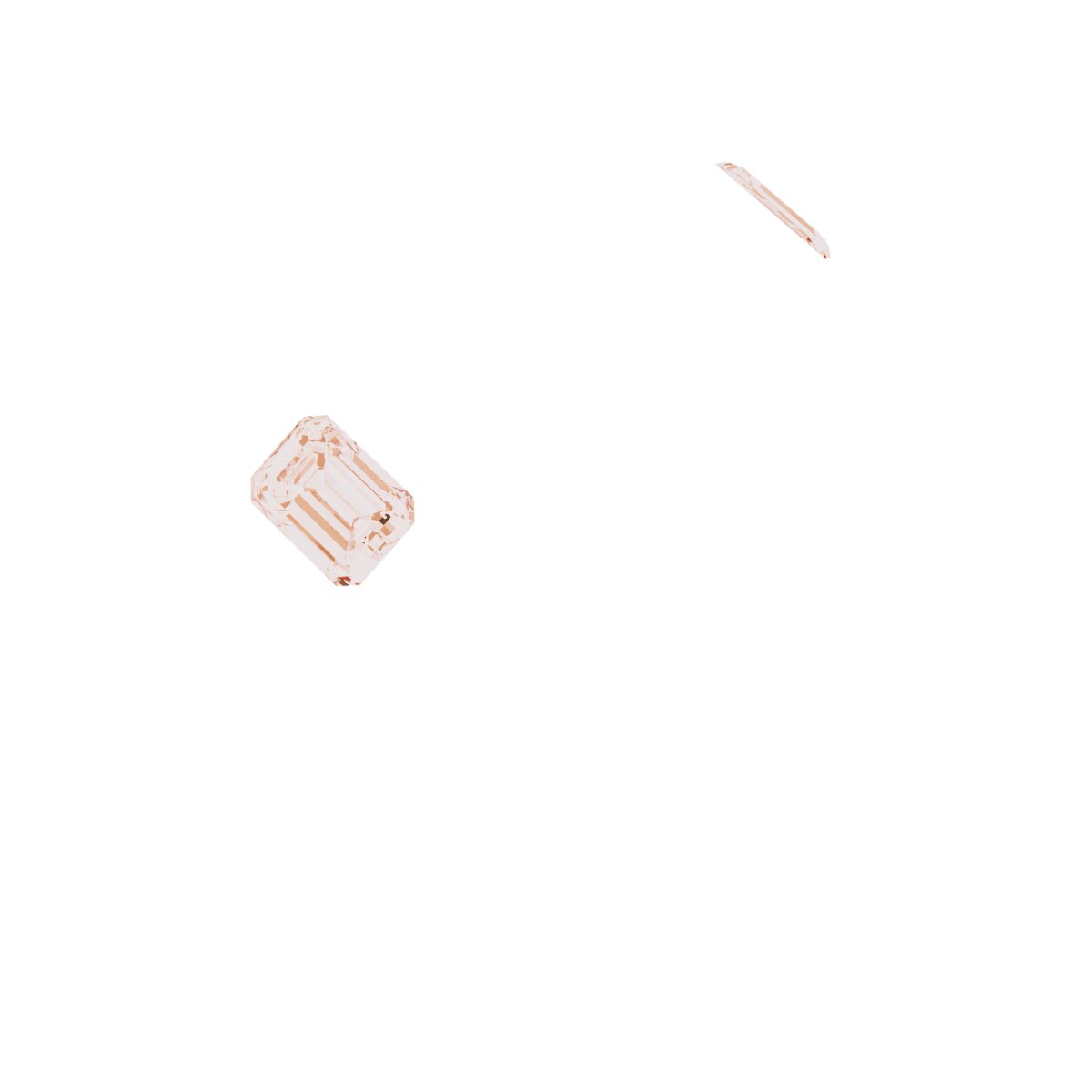 Bezel-Set Three-Stone Engagement Ring
