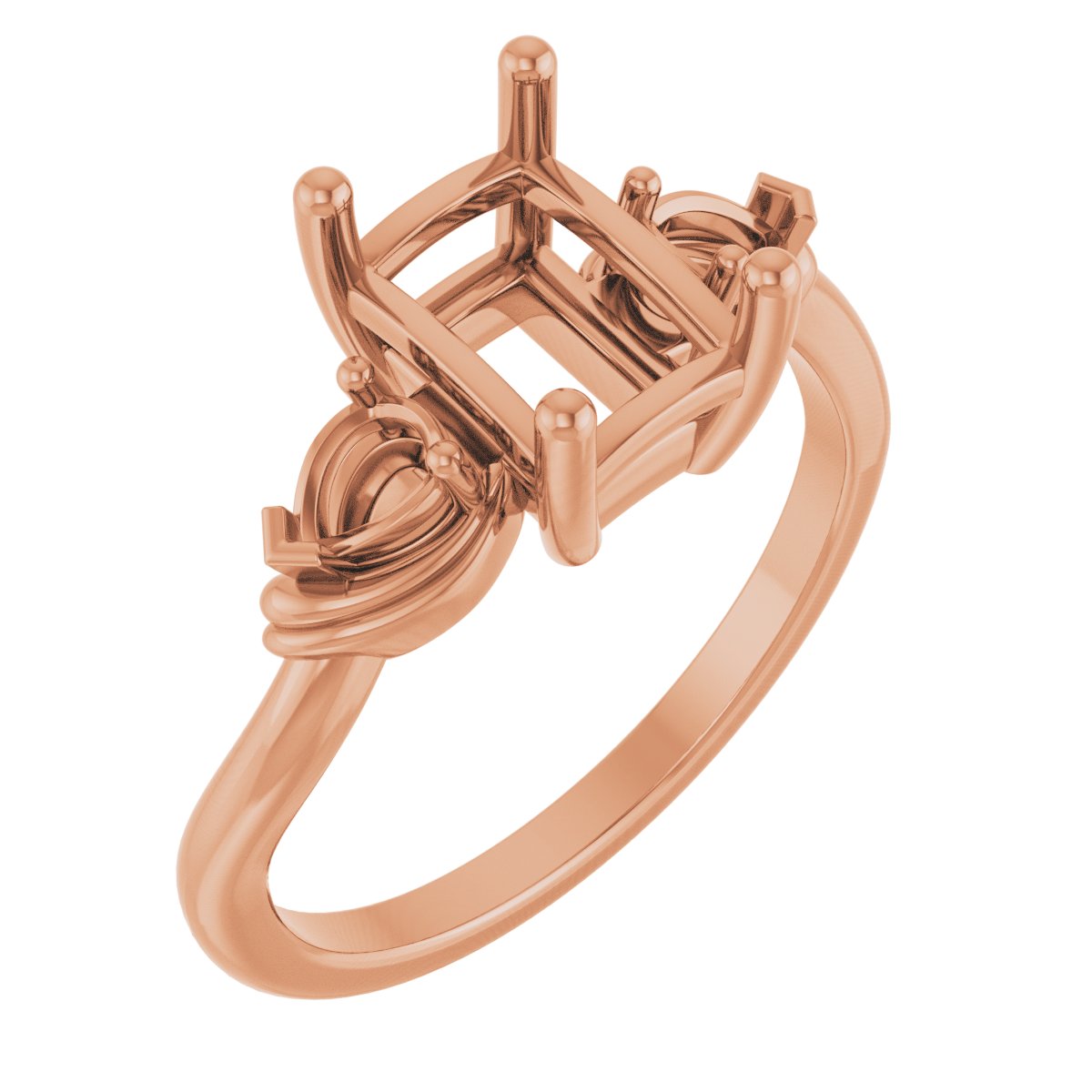 Three-Stone Engagement Ring or Band