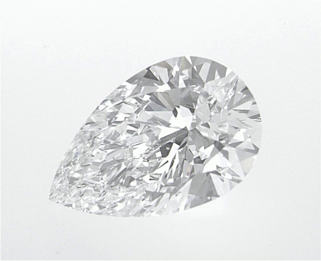 1.55 CT Pear Lab-Grown Diamond Surrey Vancouver Canada Langley Burnaby Richmond