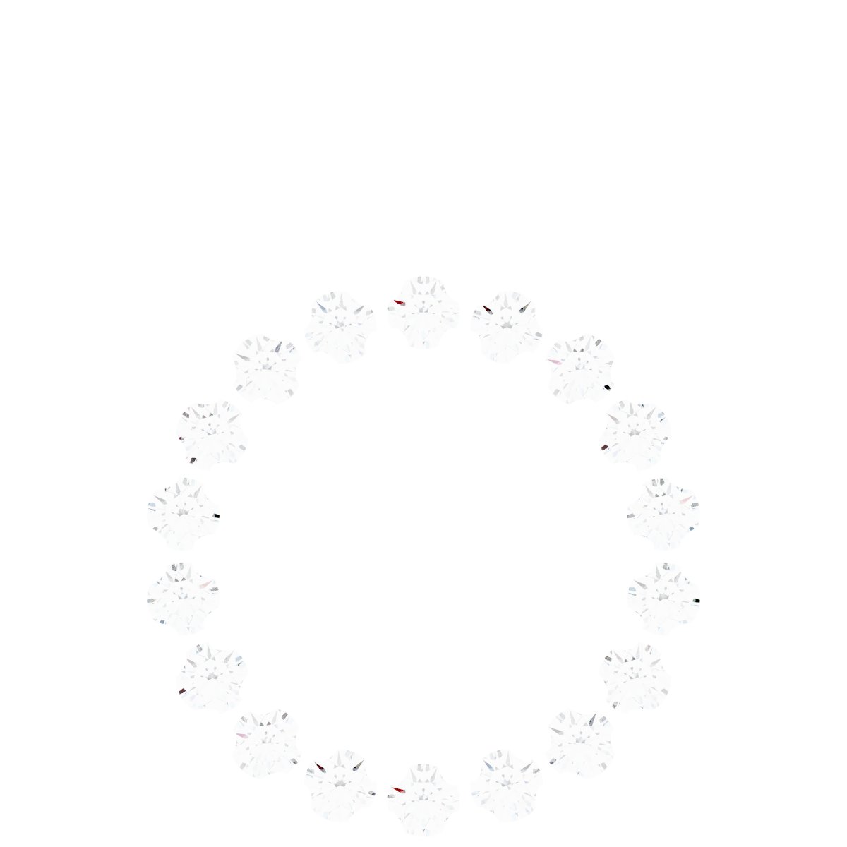 14k White Gold