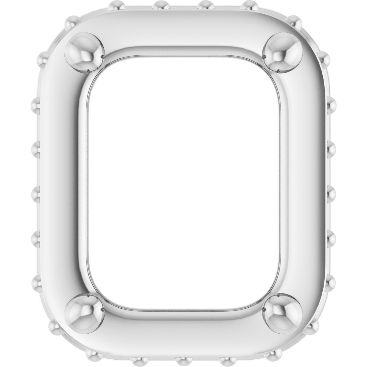 Hidden Halo-Style Bezel-Style Pendant