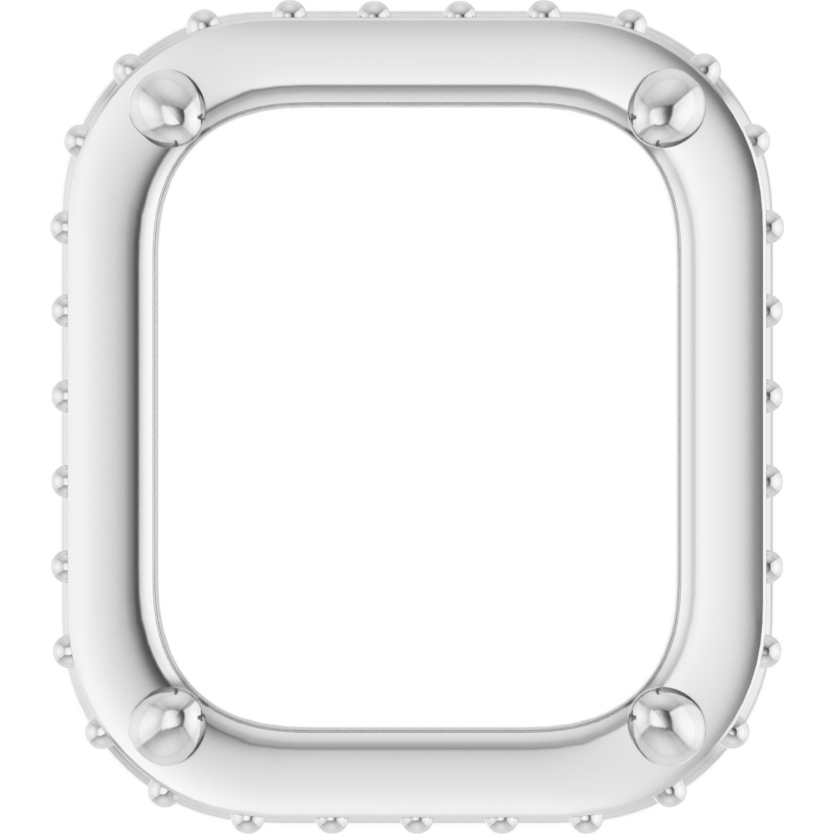 Hidden Halo-Style Bezel-Style Pendant