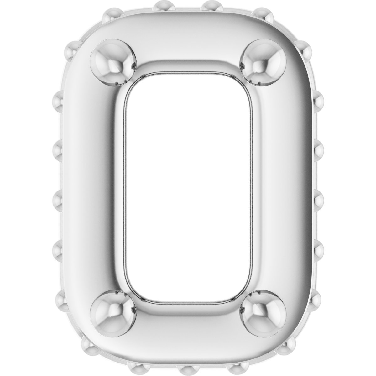 Hidden Halo-Style Bezel-Style Pendant