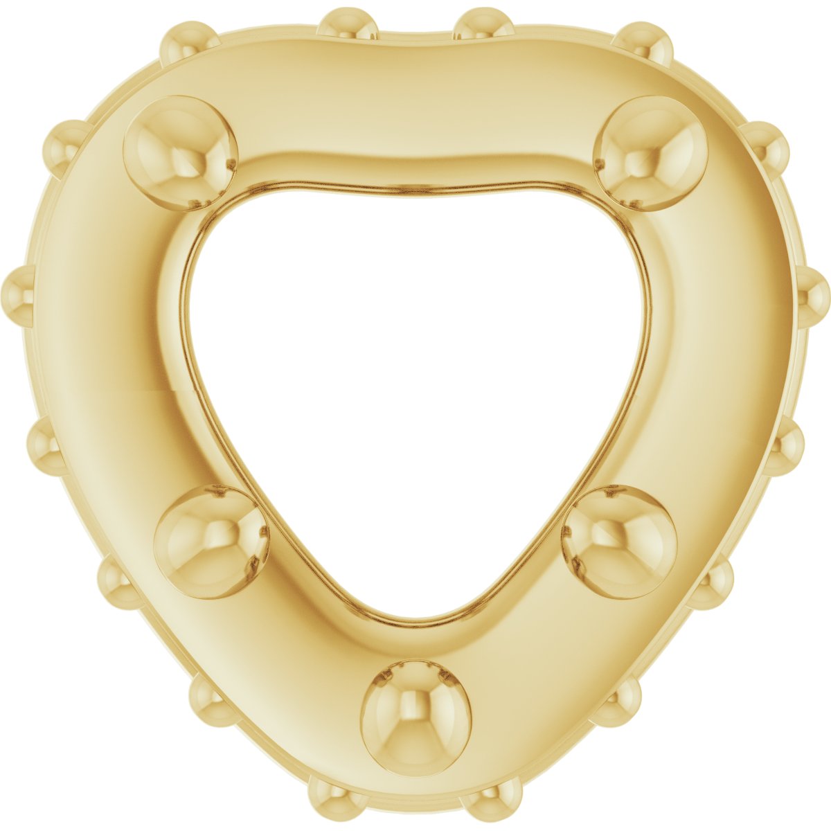 Hidden Halo-Style Bezel-Style Pendant