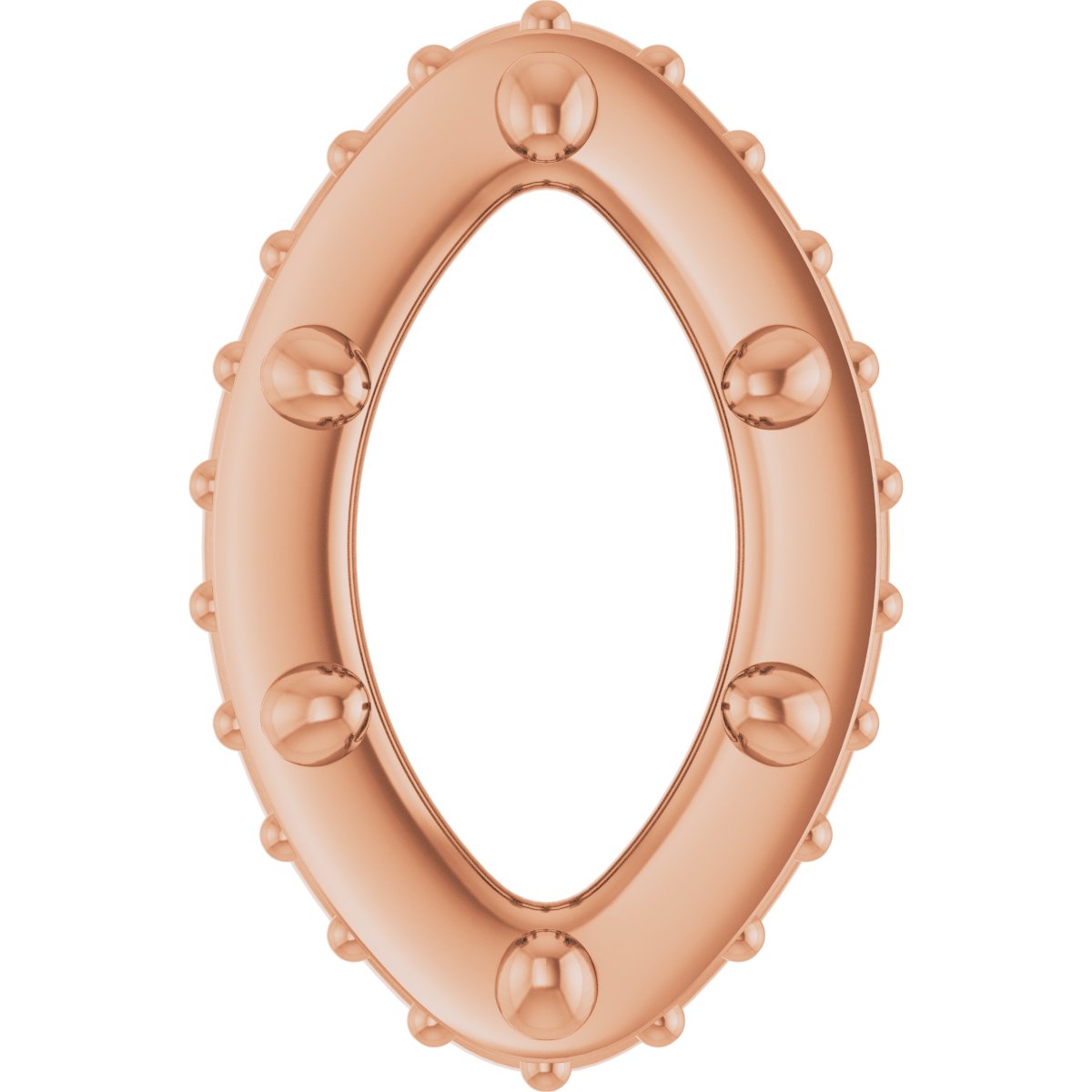 Hidden Halo-Style Bezel-Style Pendant