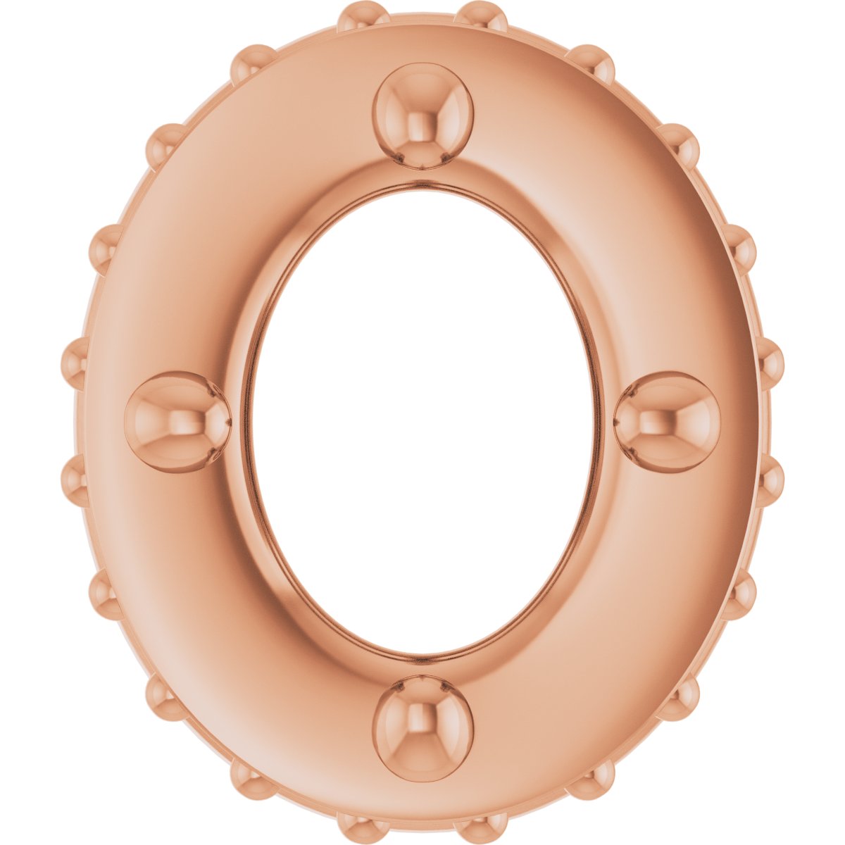 Hidden Halo-Style Bezel-Style Pendant