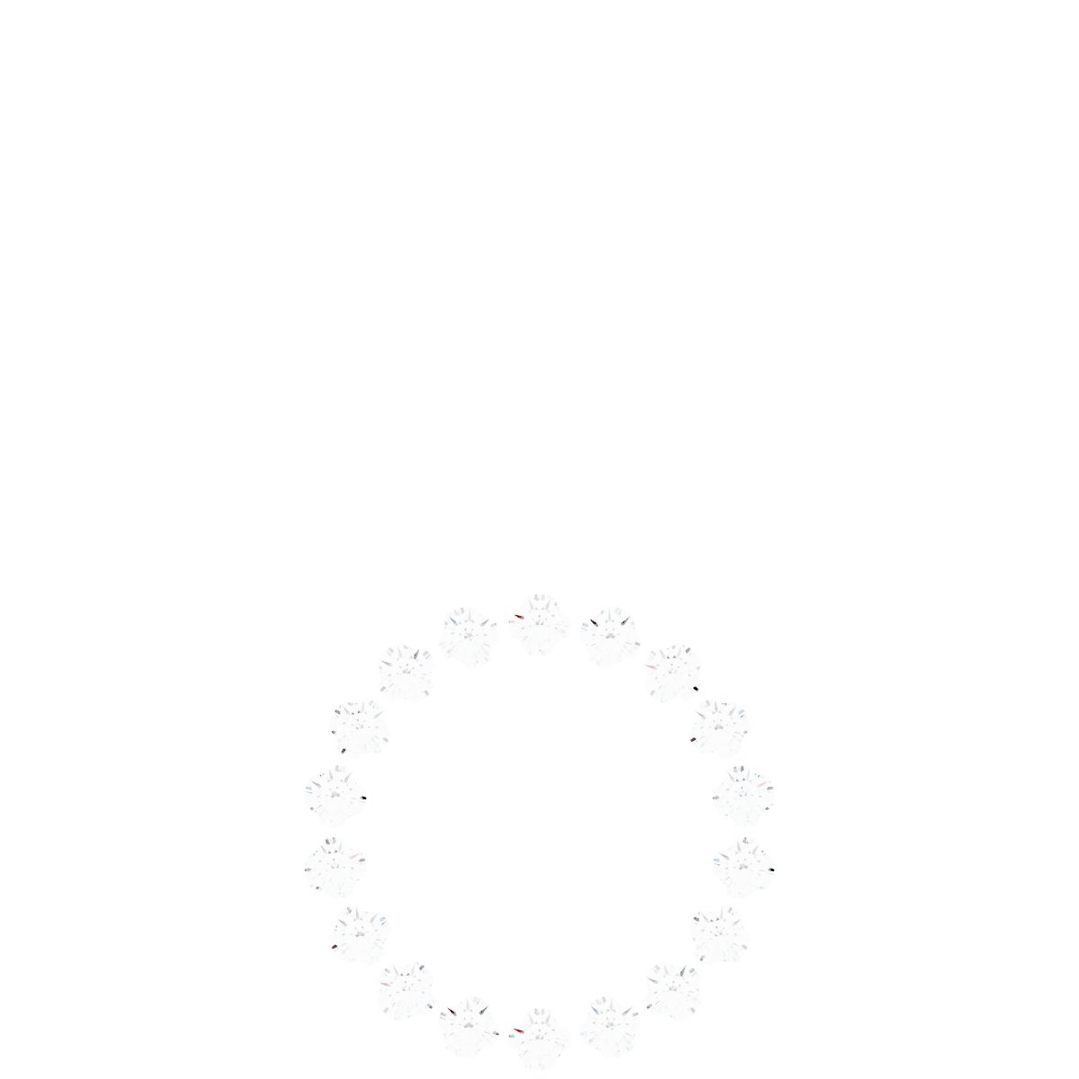 14k White Gold