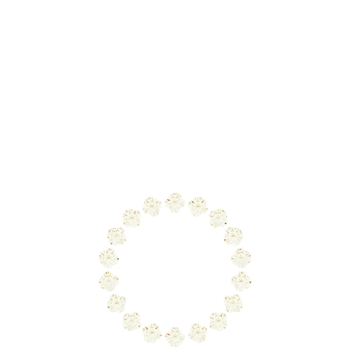 Accented Circle Necklace or Pendant