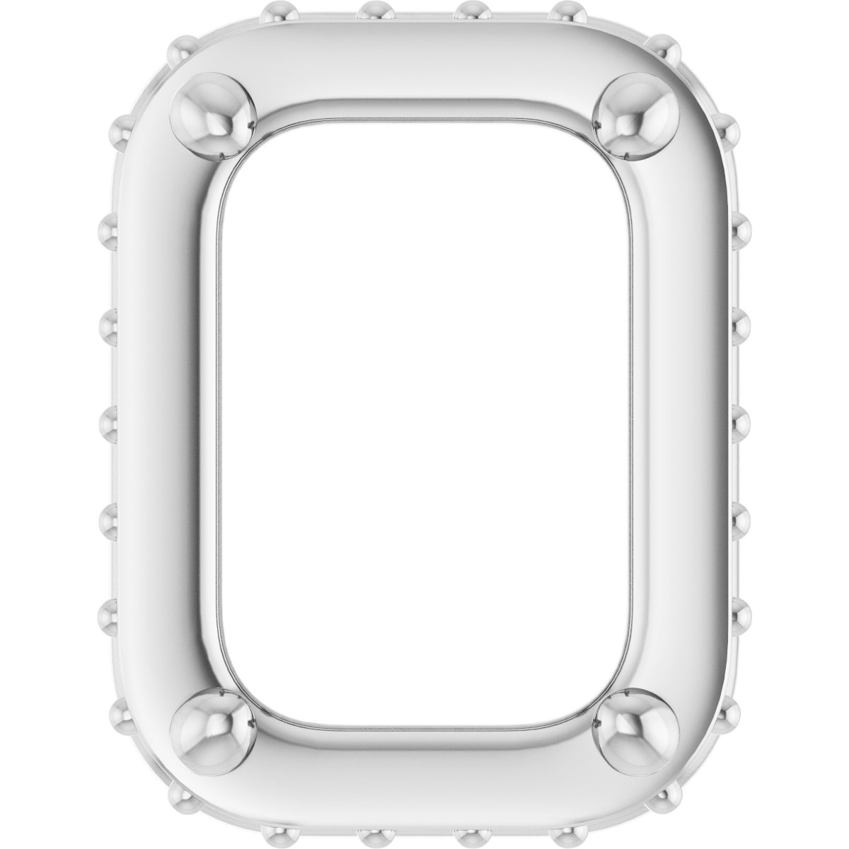Hidden Halo-Style Bezel-Style Pendant