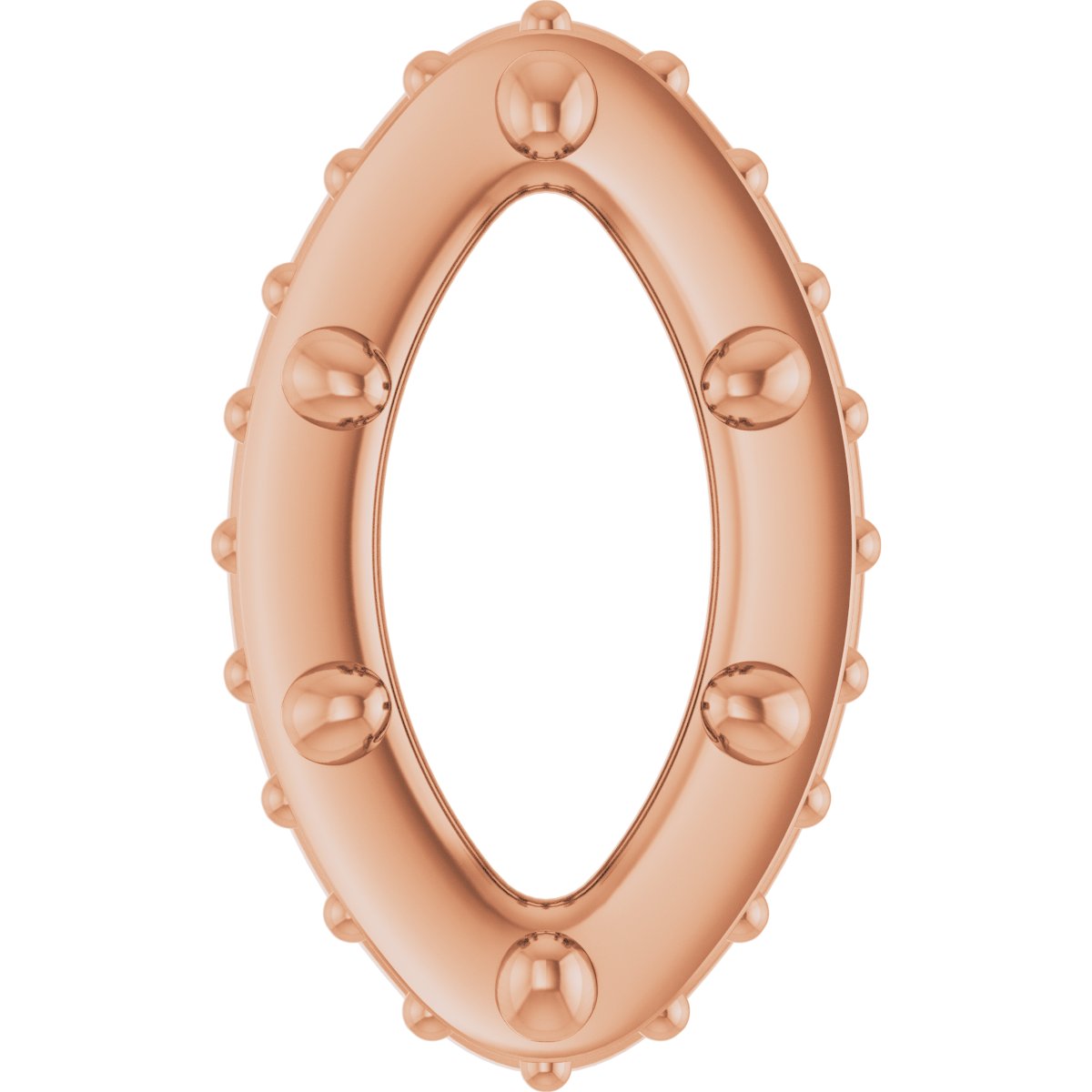 Hidden Halo-Style Bezel-Style Pendant