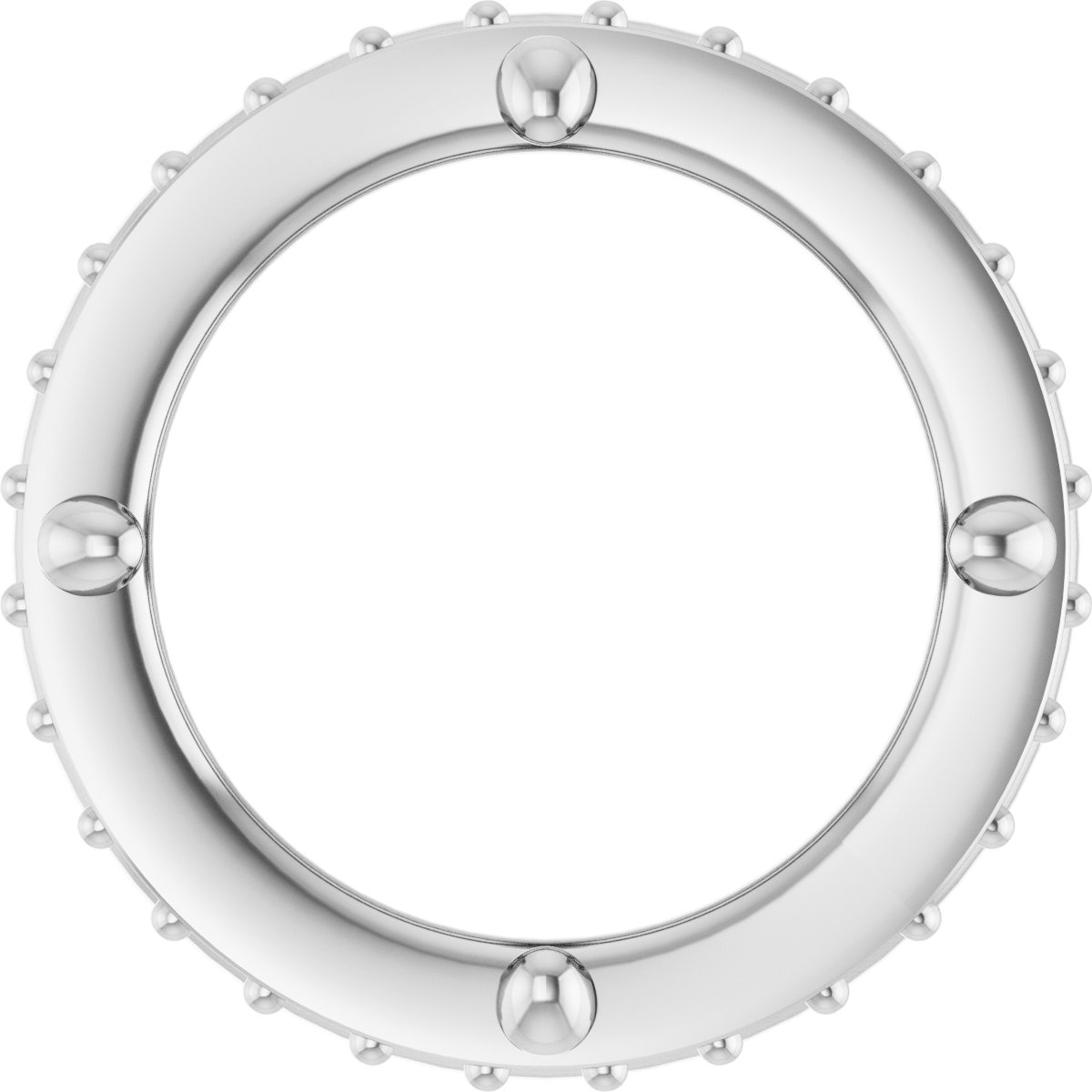 Hidden Halo-Style Bezel-Style Pendant
