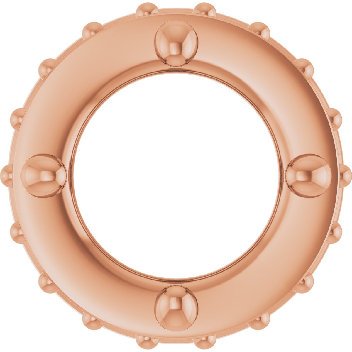 Hidden Halo-Style Bezel-Style Pendant