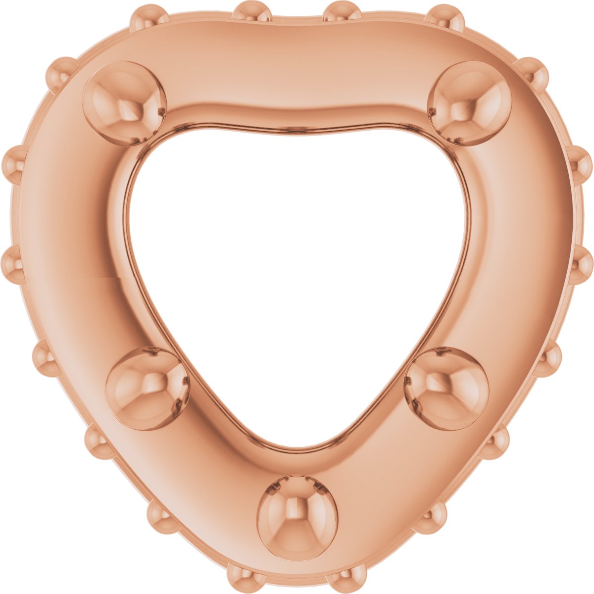 Hidden Halo-Style Bezel-Style Pendant