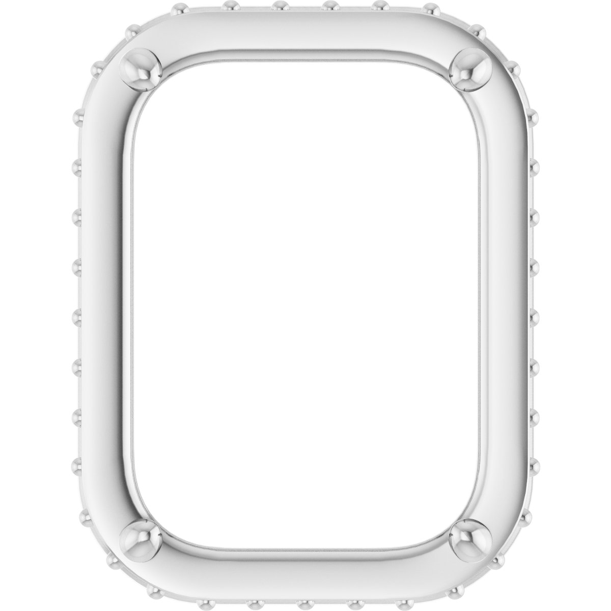Hidden Halo-Style Bezel-Style Pendant