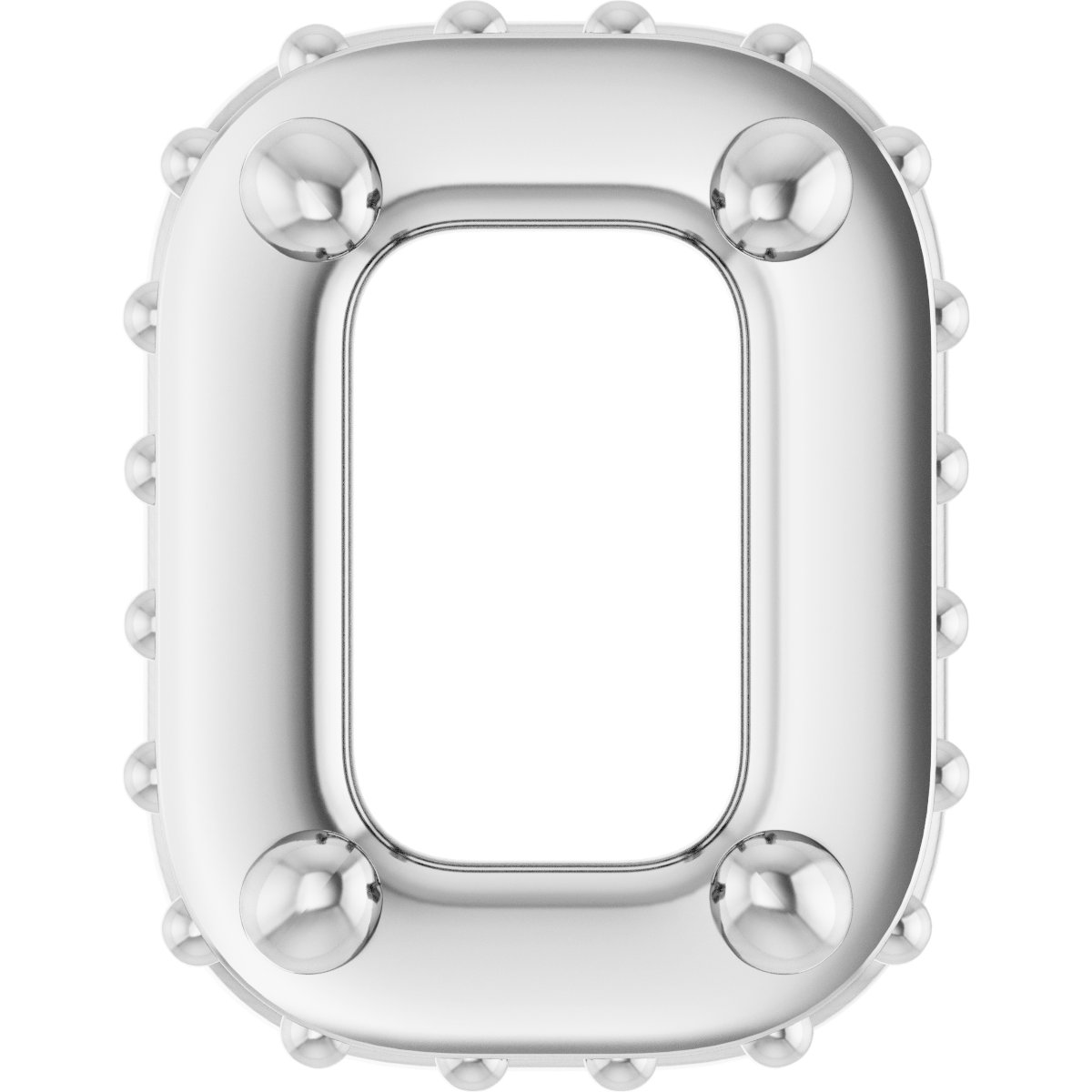 Hidden Halo-Style Bezel-Style Pendant