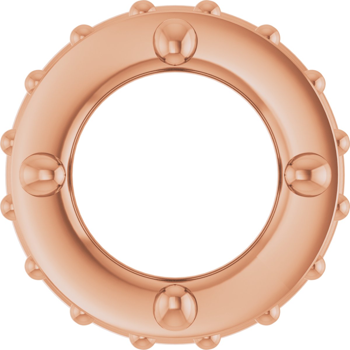 Hidden Halo-Style Bezel-Style Pendant