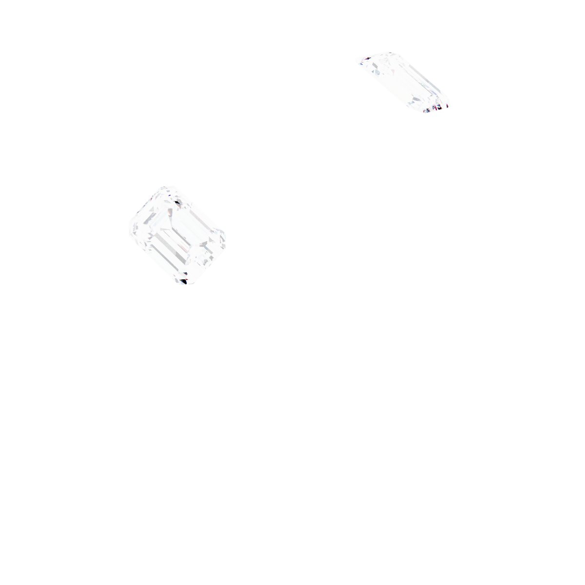 Bezel-Set Three-Stone Engagement Ring
