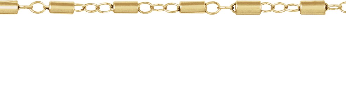 1.7 mm Satellite Bar Cable 7" Chain view 2