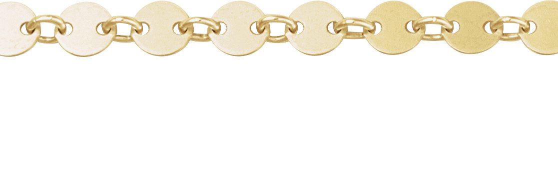4 mm Mirror Chain by the Inch view 2