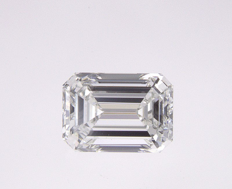 0.42 Carat Emerald Cut Natural Diamond