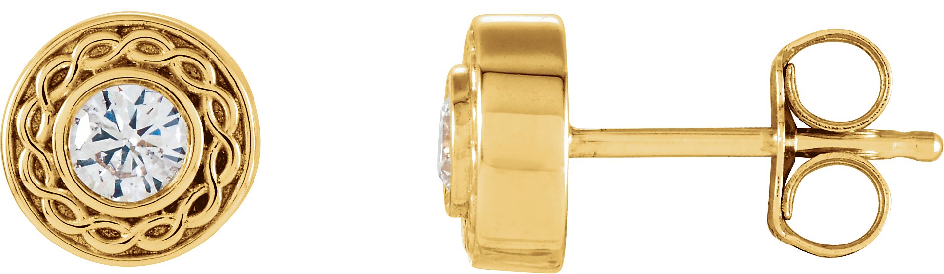 14k Yellow Gold