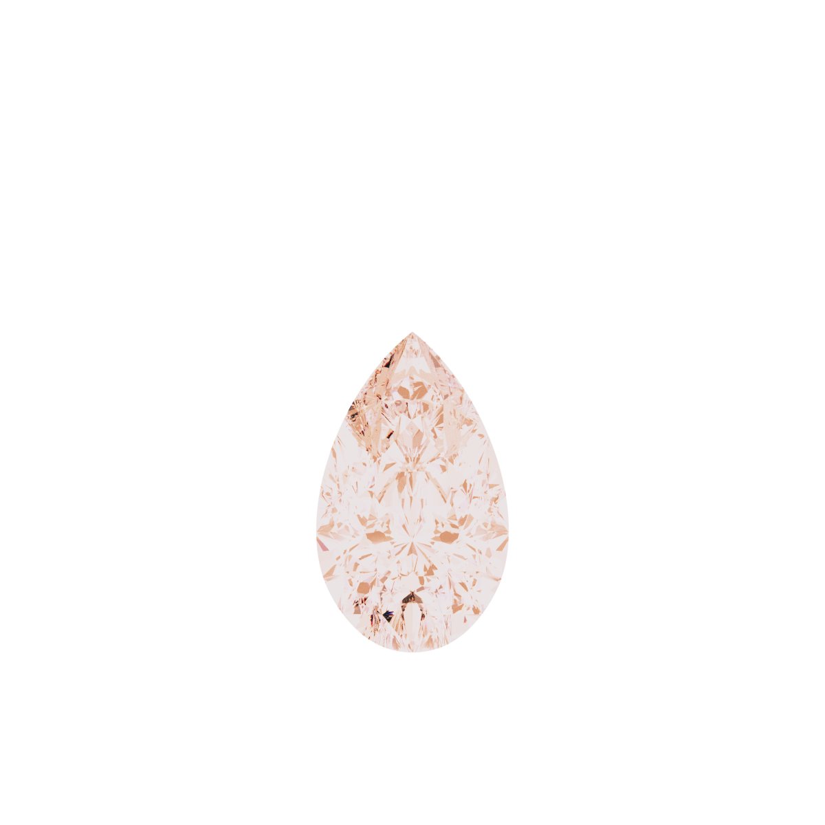 Bezel-Set Solitaire Puffed Dangle