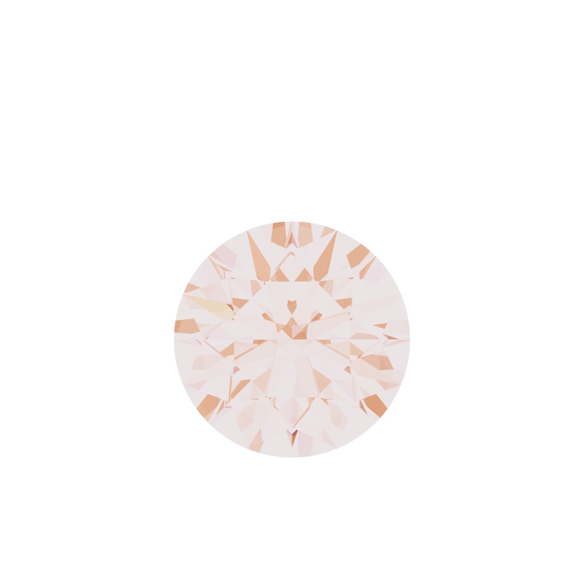 Bezel-Set Solitaire Puffed Dangle
