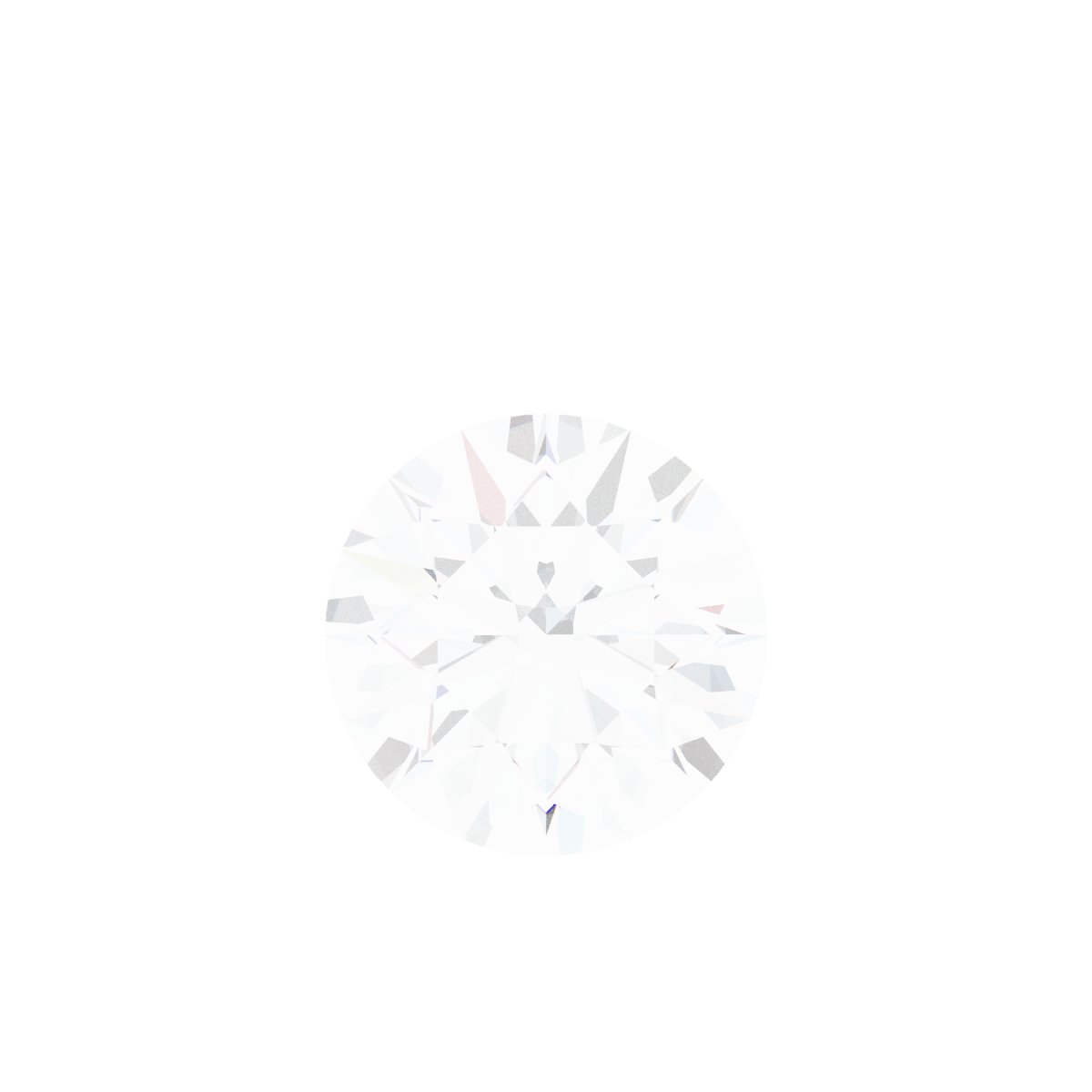 Bezel-Set Solitaire Puffed Dangle