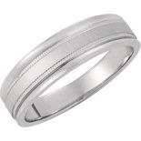 Tapered Duo Wedding Bands