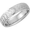 Sterling Silver 6 mm Overlapping Circle Pattern Band Size 8.5 Ref 7084950
