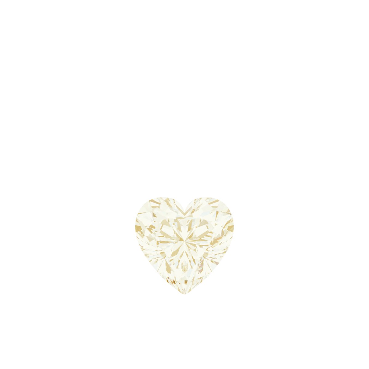 Puffed Solitaire Necklace or Charm/Pendant