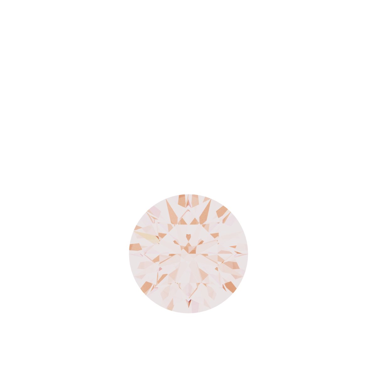 Puffed Solitaire Necklace or Charm/Pendant