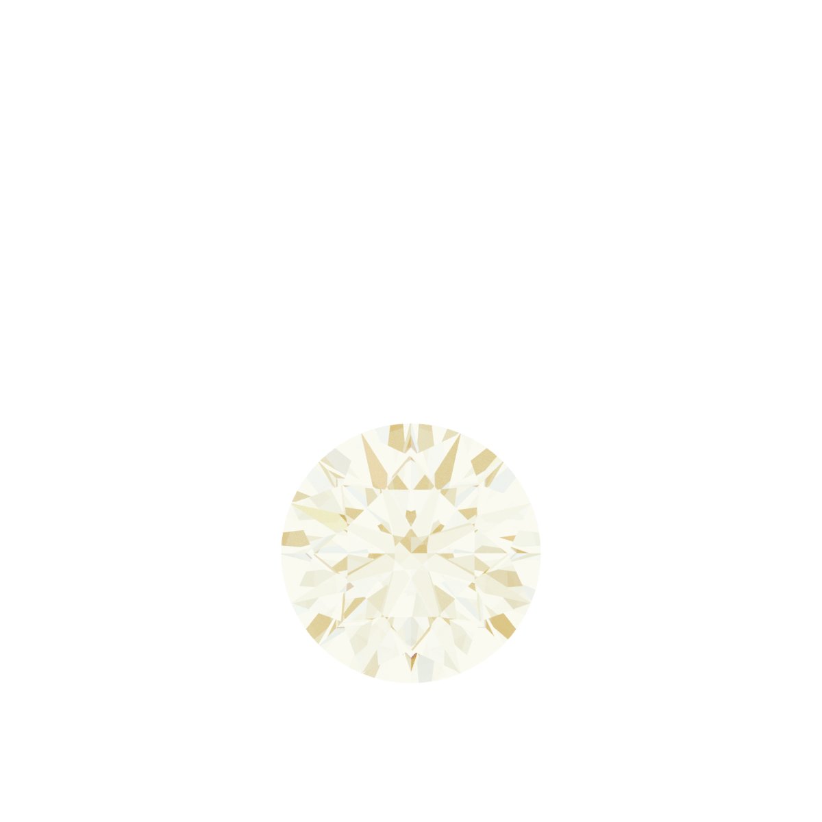 Puffed Solitaire Necklace or Charm/Pendant