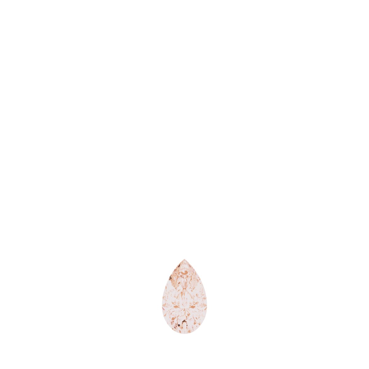 Puffed Solitaire Necklace or Charm/Pendant