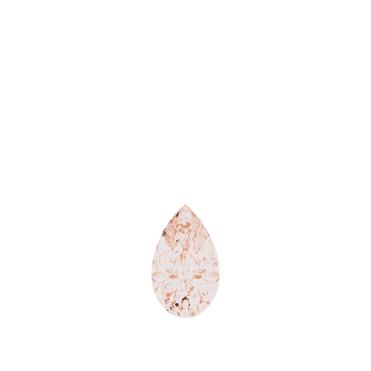 Puffed Solitaire Necklace or Charm/Pendant