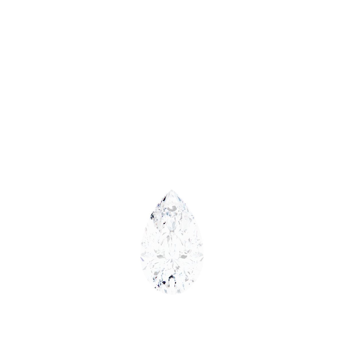 Puffed Solitaire Necklace or Charm/Pendant