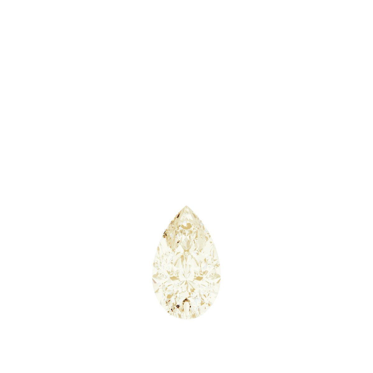 Puffed Solitaire Necklace or Charm/Pendant