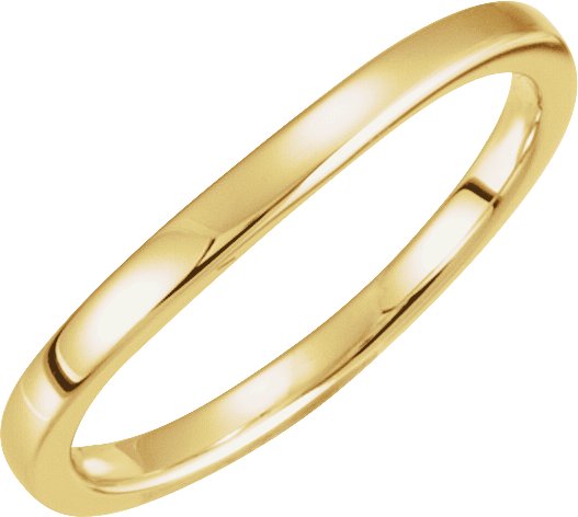 14K Yellow Gold Matching Band