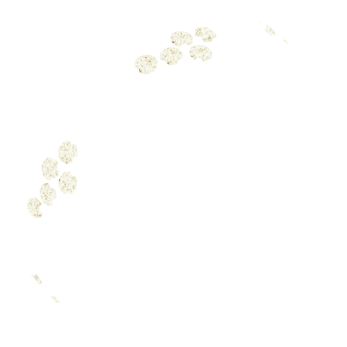 Diamond Floral Band