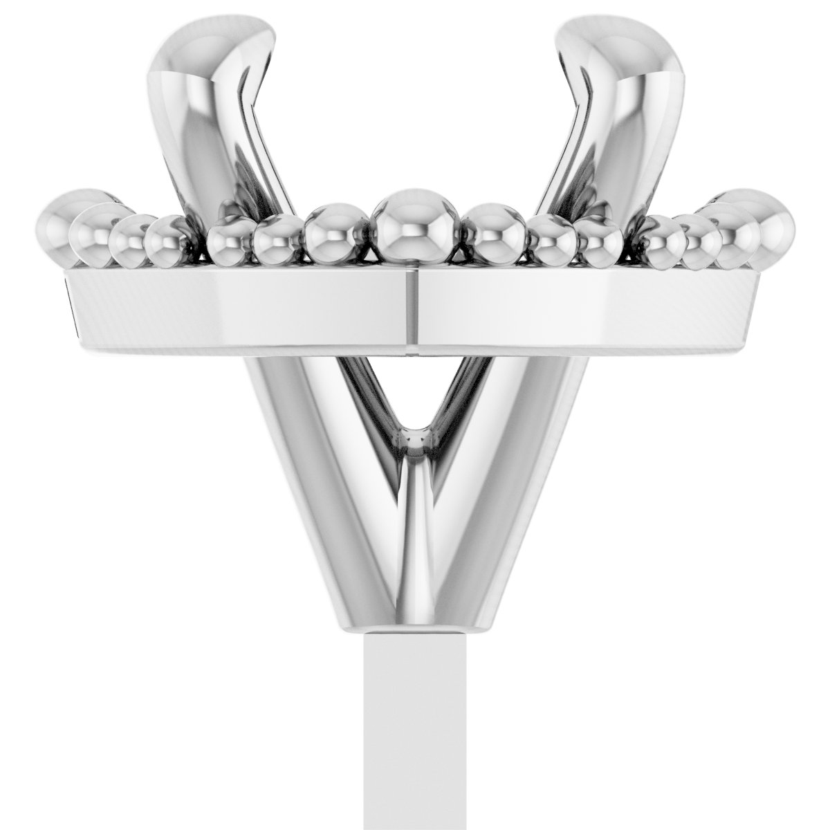 4-Prong Pre-Notched Claw Peg Setting