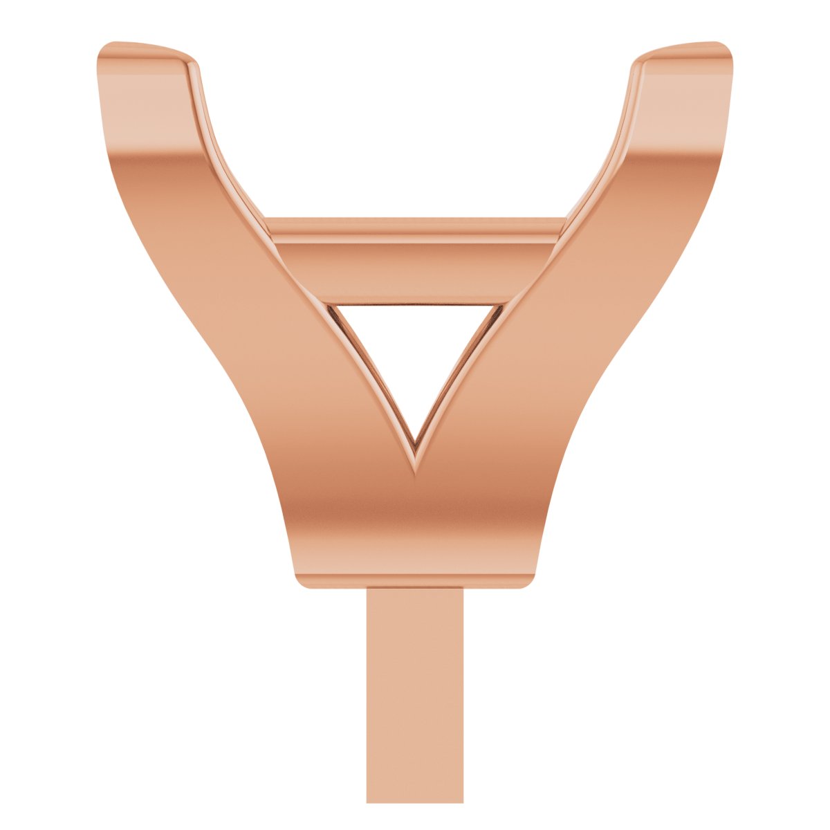 Square V-Prong Peg Setting