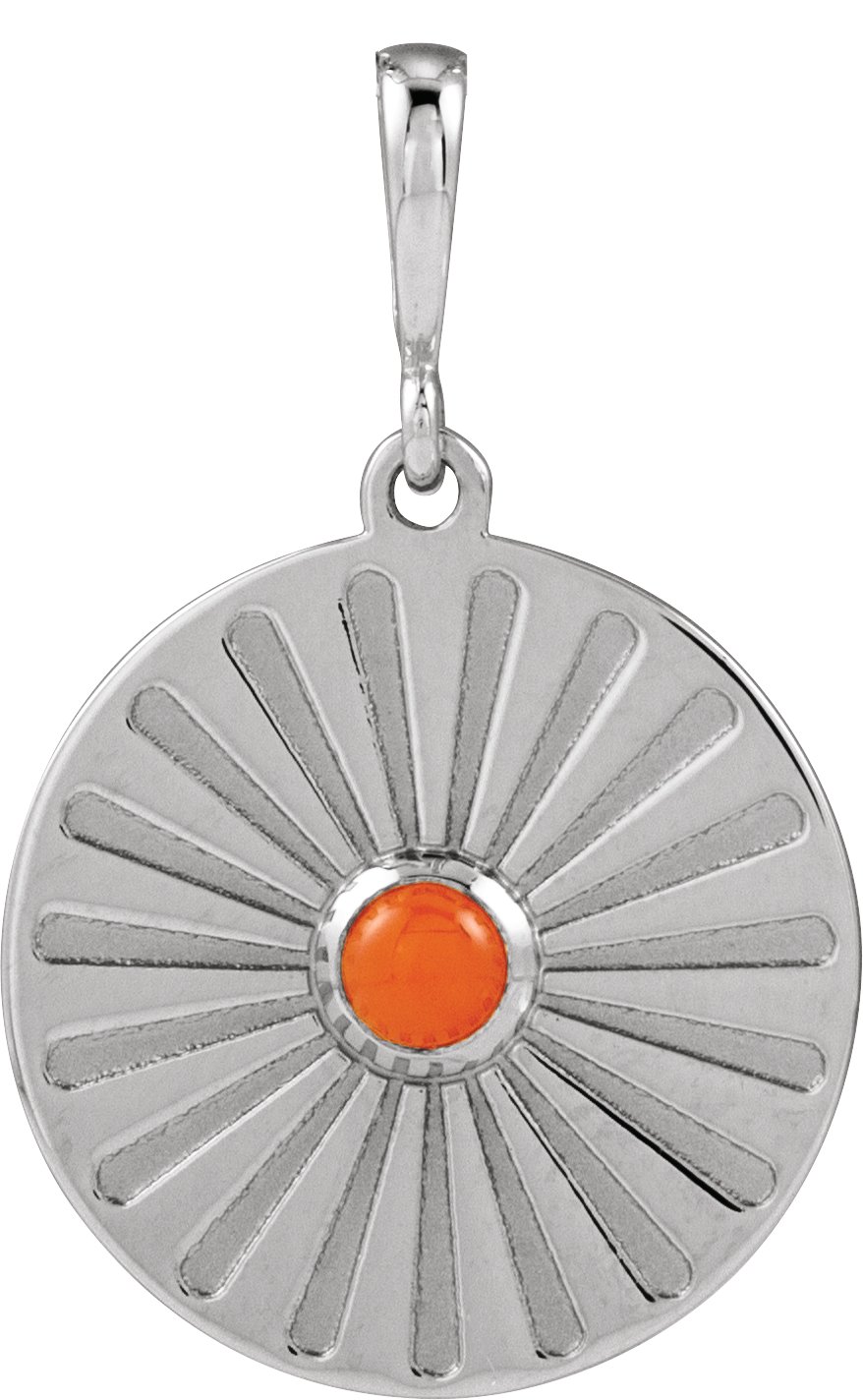 Starburst Cabochon Necklace or Pendant