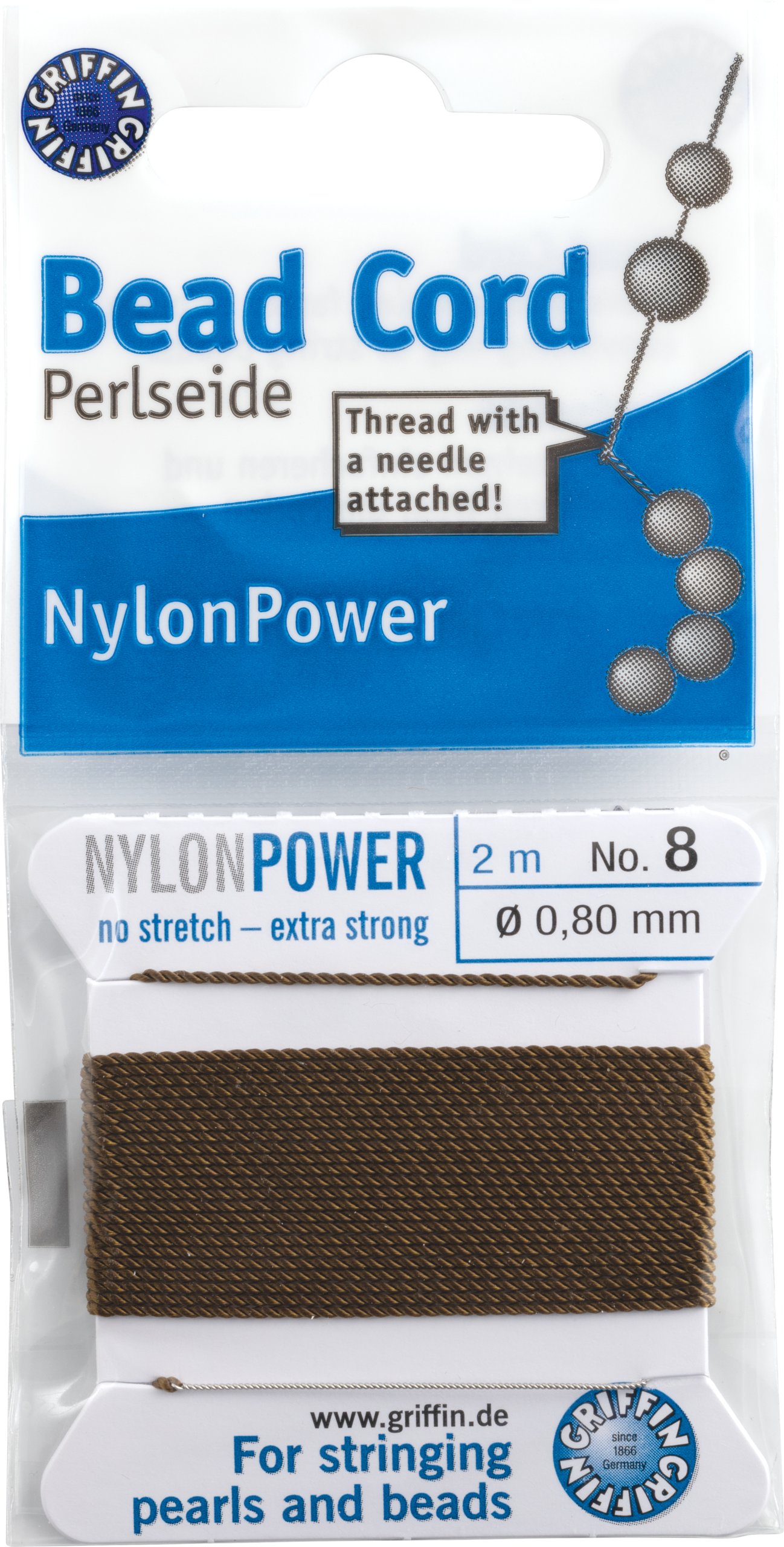 Griffin NylonPower Carded Bead Cord