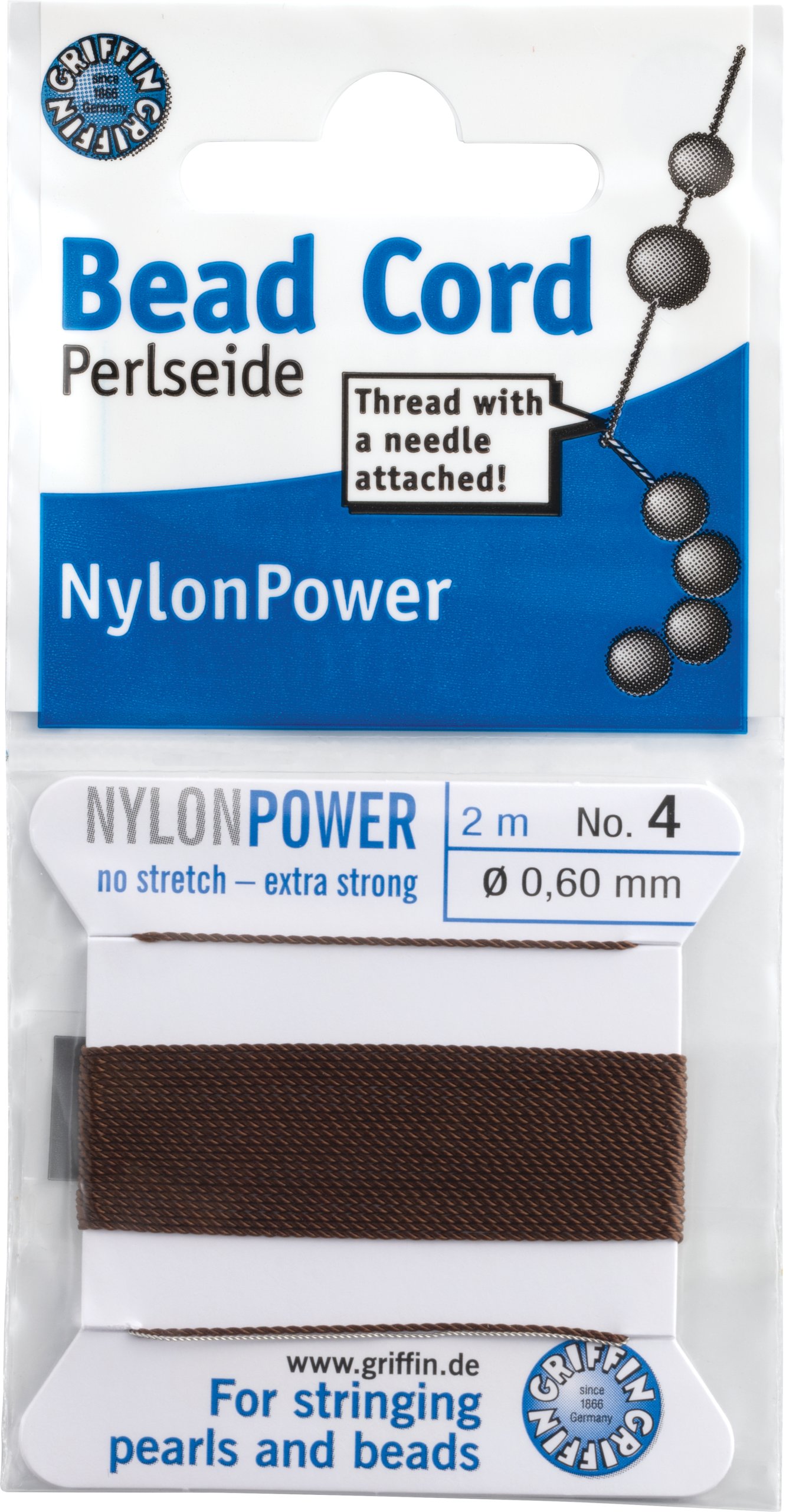 Griffin NylonPower Carded Bead Cord