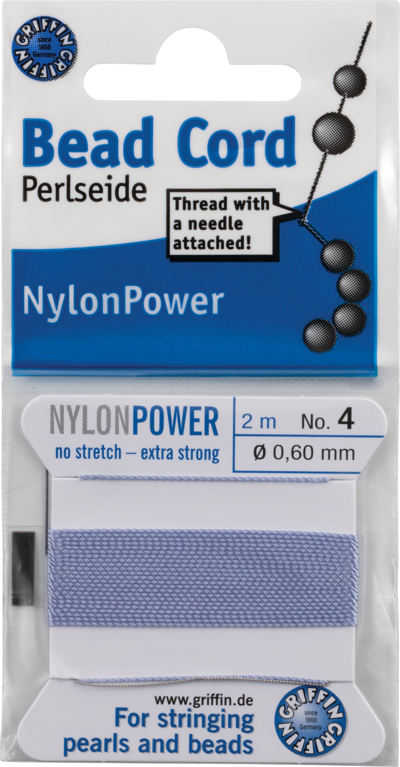 Griffin NylonPower Carded Bead Cord