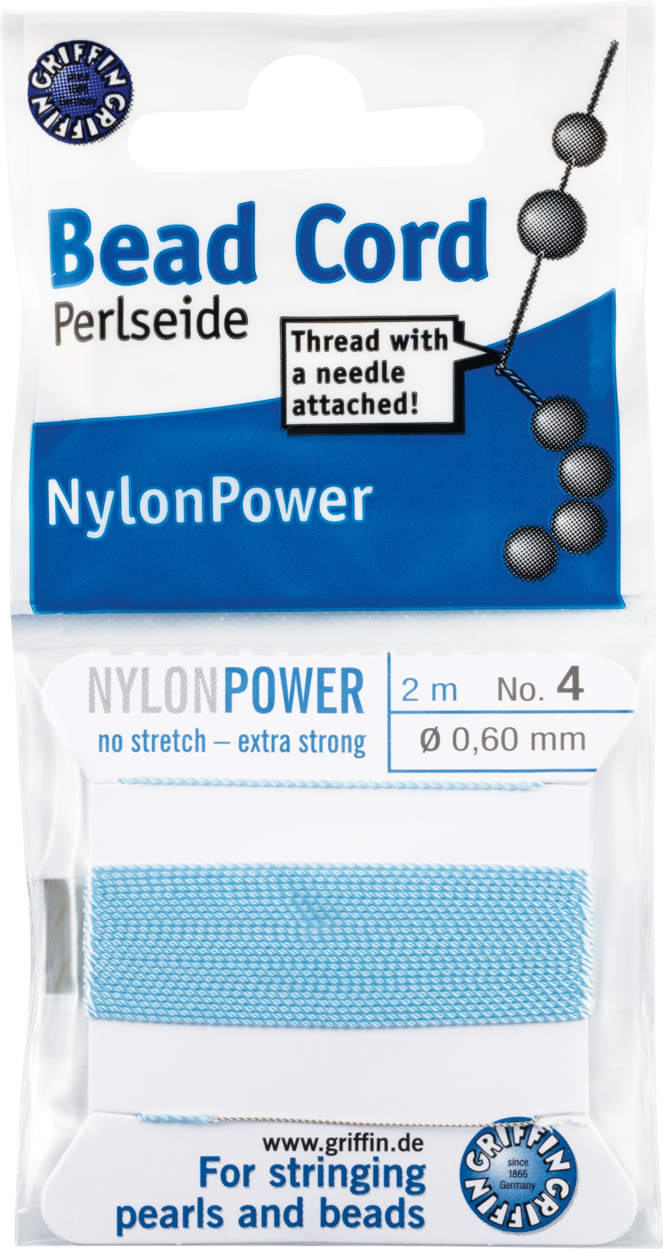 Griffin NylonPower Carded Bead Cord